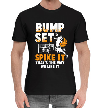 Мужская Хлопковая футболка Bump Set