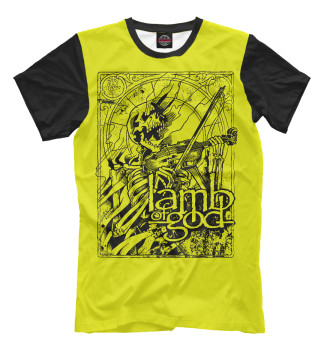 Футболка Lamb of God (yellow)