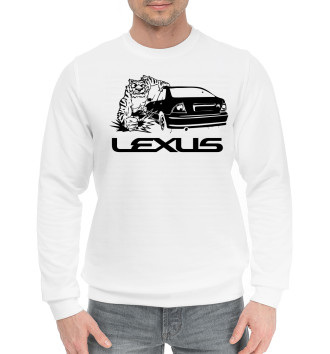 Мужской Хлопковый свитшот Lexus