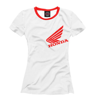 Женская Футболка Honda Logo