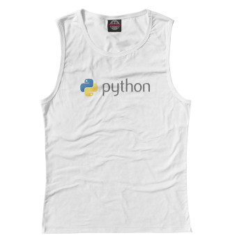 Женская Майка Python Logo