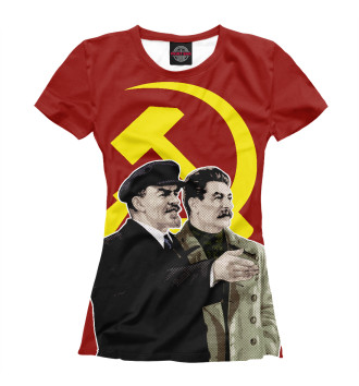 Футболка Ленин Сталин