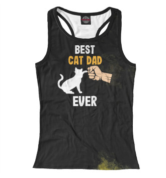 Женская Борцовка Best Cat Dad Ever