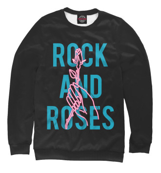 Свитшот для девочек Rock and roses
