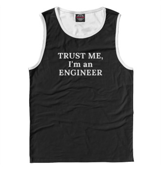 Майка для мальчиков I am an engineer