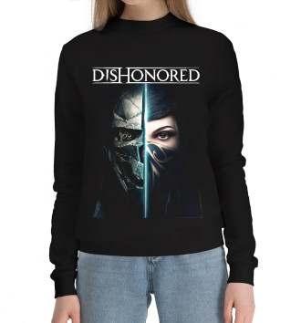 Женский Хлопковый свитшот Dishonored