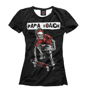 Женская Футболка Papa Roach