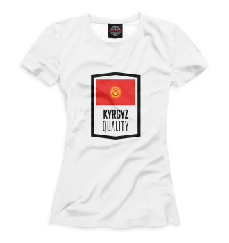 Женская Футболка Kyrgyz Quality