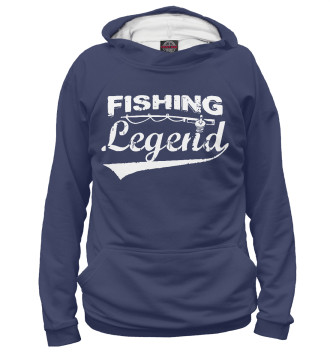 Женское Худи Fishing legend