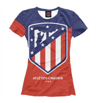 Футболка для девочек Atletico Madrid New Emblem