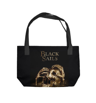 Пляжная сумка Чёрные Паруса