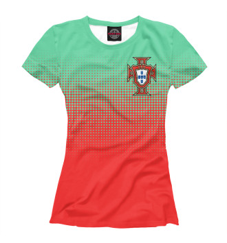 Футболка для девочек Португалия