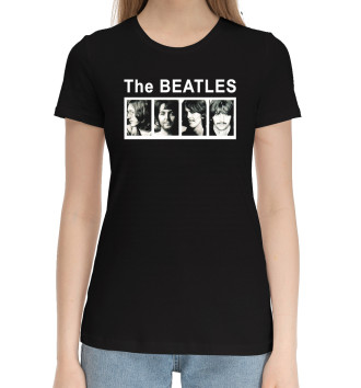 Женская Хлопковая футболка The Beatles -The Beatles