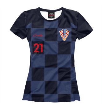 Футболка для девочек Домагой Вида - Сборная Хорватии