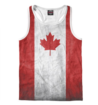 Мужская Борцовка Флаг Канады