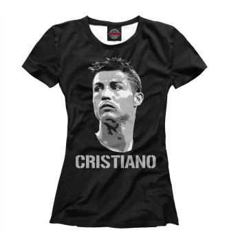 Футболка для девочек Cristiano Ronaldo