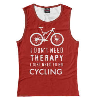 Майка для девочек Go cycling!