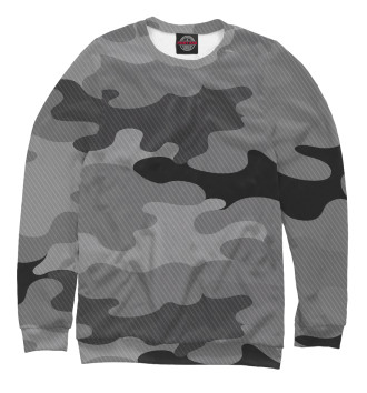Свитшот для девочек camouflage gray