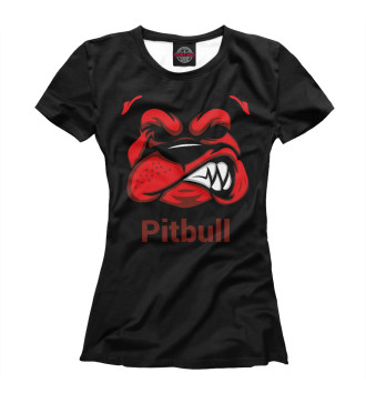 Футболка для девочек Pit bull