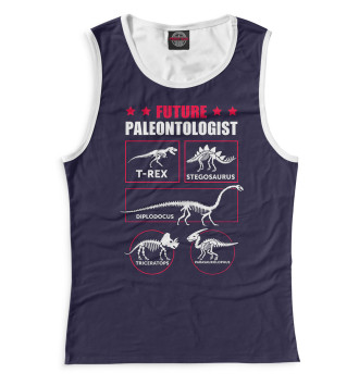 Женская Майка Future paleontologist