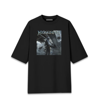 Хлопковая футболка оверсайз Megadeth