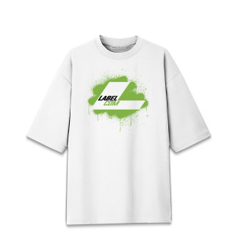 Хлопковая футболка оверсайз Labelcom