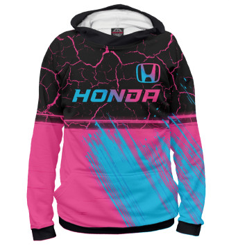 Худи для девочек Honda Neon Gradient