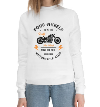 Хлопковый свитшот Motorcycle Club