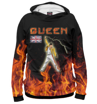 Женское Худи Queen & Freddie Mercury