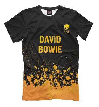 Футболка David Bowie Gold Gradient