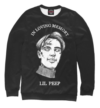 Свитшот для девочек Lil Peep / In Loving Memory