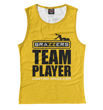 Женская Майка Brazzers Team player