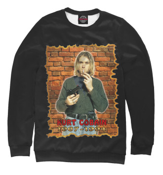 Свитшот для девочек Nirvana (Kurt Cobain)