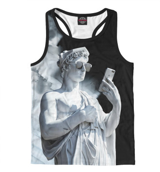 Борцовка Греческий бог со смартфоном
