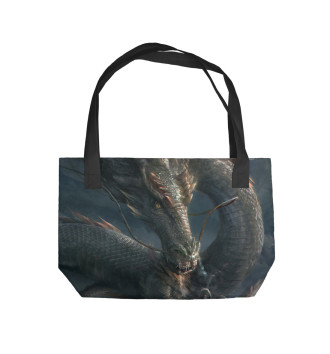 Пляжная сумка Китайский дракон