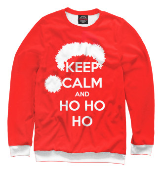 Свитшот для мальчиков Keep calm and ho ho ho