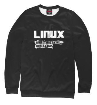 Мужской Свитшот Linux