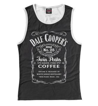 Женская Майка Dale Cooper Whiskey