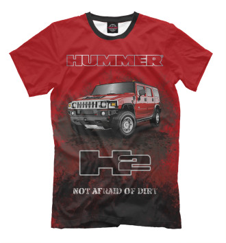 Футболка Hummer H2 Red