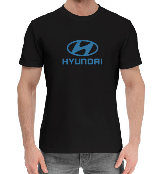 Мужская Хлопковая футболка Hyundai