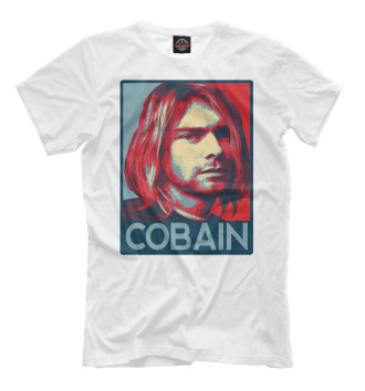 Мужская Футболка Kurt Cobain (Nirvana)