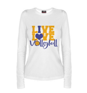 Лонгслив Live! Live! Volleyball!