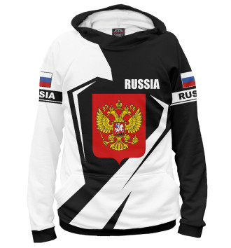Худи для девочек Russia герб