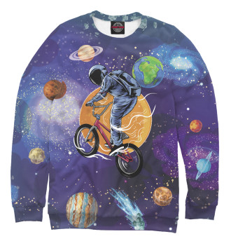 Свитшот для девочек Space bicycle