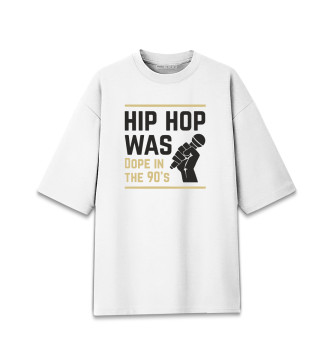 Женская Хлопковая футболка оверсайз Dope Hip Hop