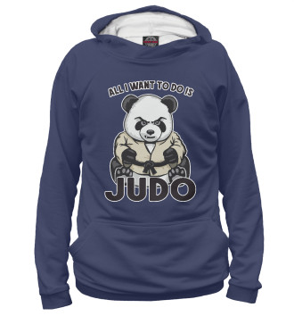 Мужское Худи Judo Panda