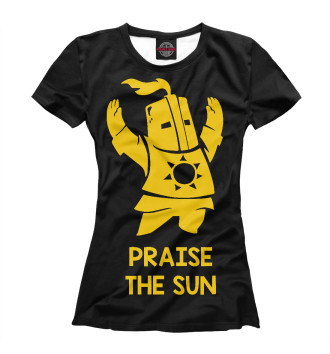 Футболка для девочек Praise the sun