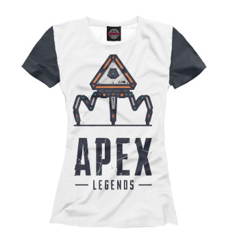 Футболка для девочек Apex legends drone