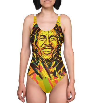 Женский Купальник-боди Bob Marley
