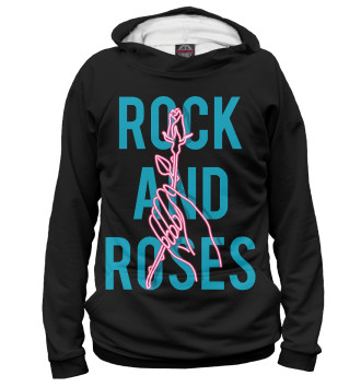 Худи для мальчиков Rock and roses